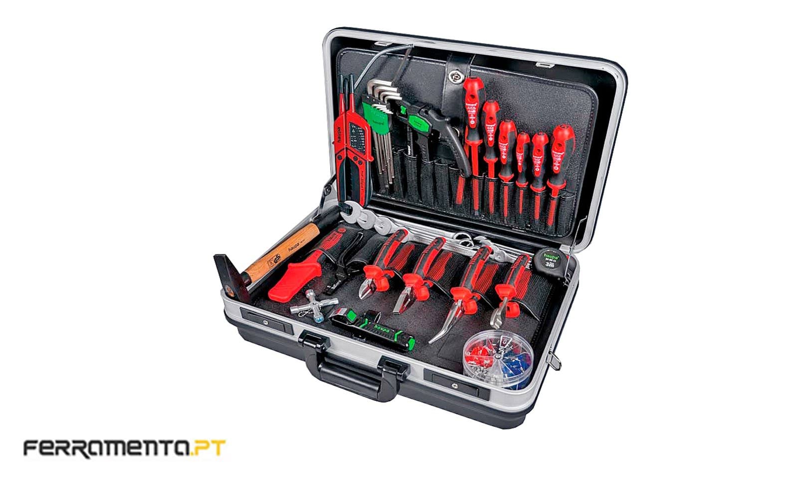 Mala com 24 Ferramentas  1000V Haupa 220268