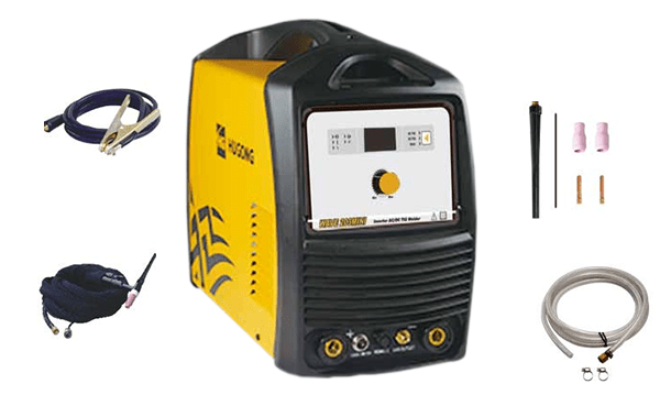 Máquina de Soldar Soldador TIG AC / DC Hugong WAVE 203 PFC