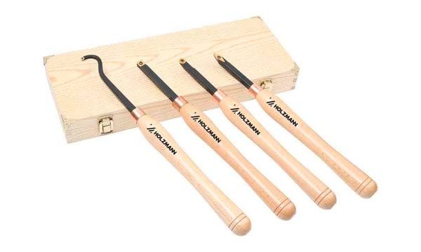 Conjunto De Ferramentas Para Torneamento De Madeira HOLZMANN H4TLGM