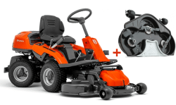 Trator Corta-Relvas Riders Husqvarna R 216T AWD + 94