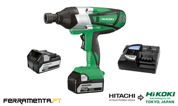 Aparafusadora de Impacto 18V 5,0Ah HiKOKI WR18DSHLWP 