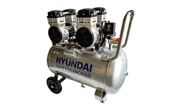 Hyundai Compressor Silencioso 100L 8 Bar 2200W HYAC100-3S, Compressor Silencioso 100L 8 Bar 2200W HYAC100-3S