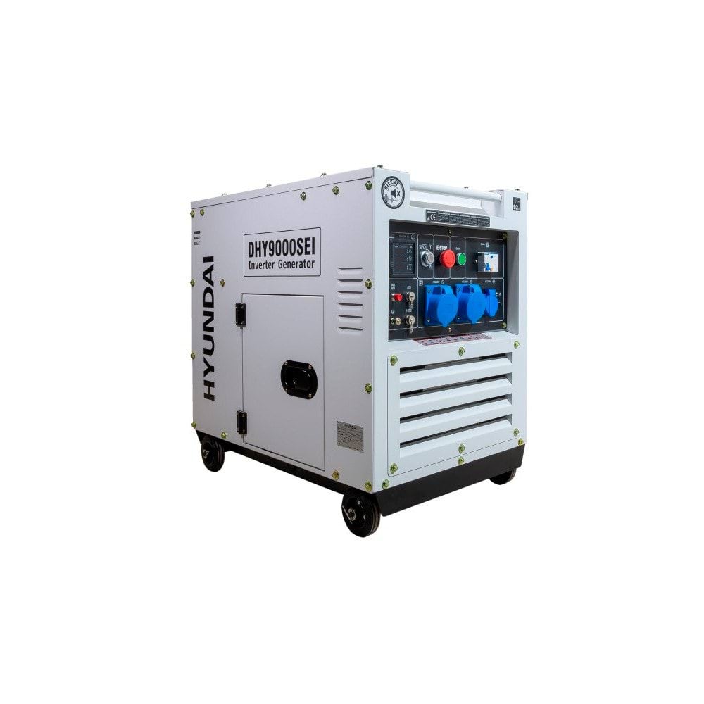 Gerador Diesel Inversor 6.5Kw 230V Hyundai DHY9000SEi 