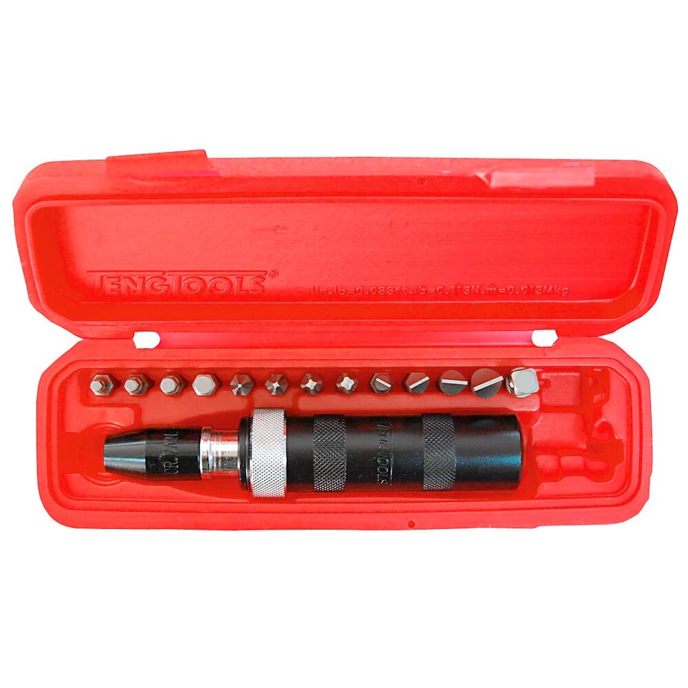 Jogo De Chave de Impacto 1/2" e bits 5/16" 15 peças Tengtools ID515