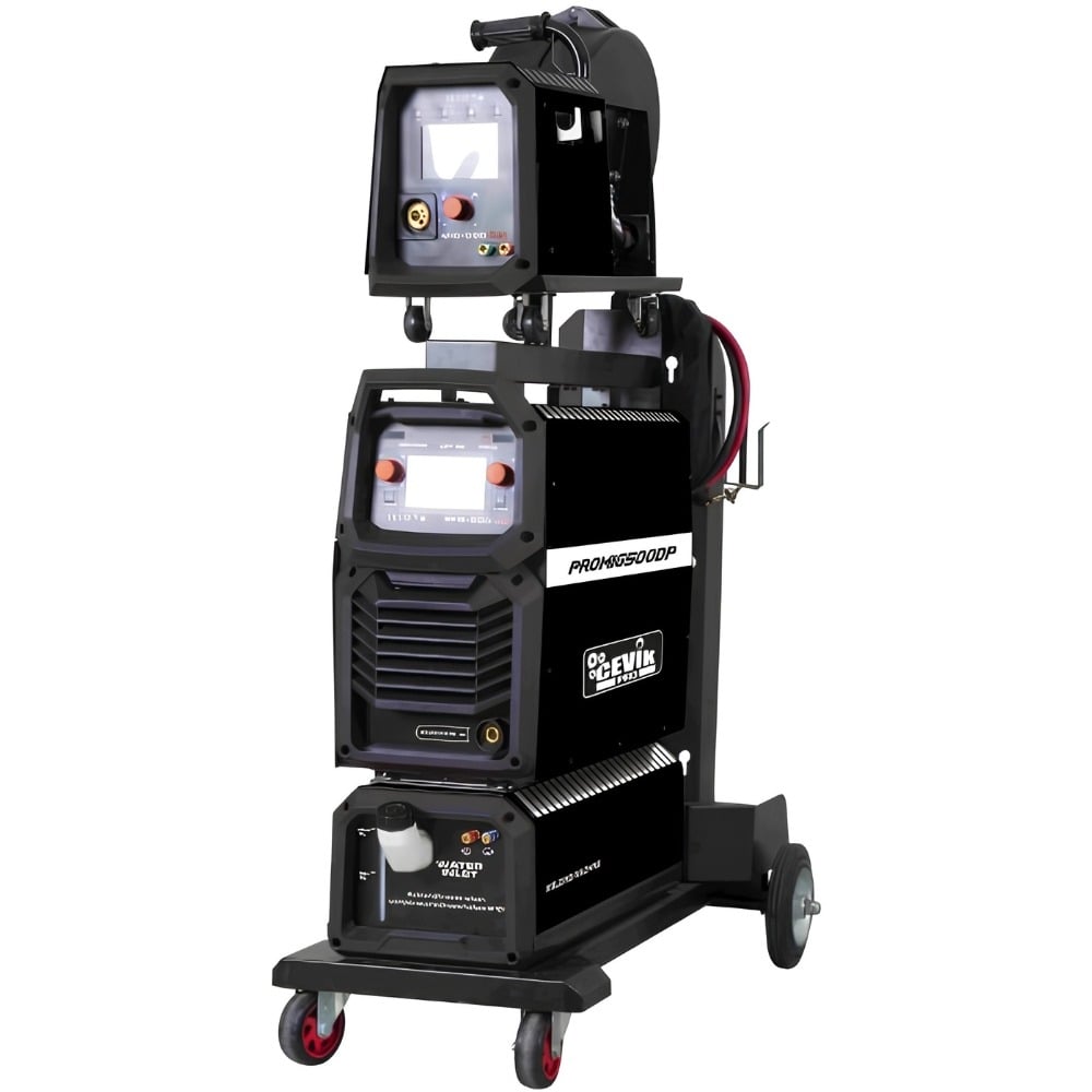 Aparelho de Soldar Multiprocesso MIG/TIG/MMA 500A 400V Duplo Pulso CEVIK PRO CEPROMIG500DP
