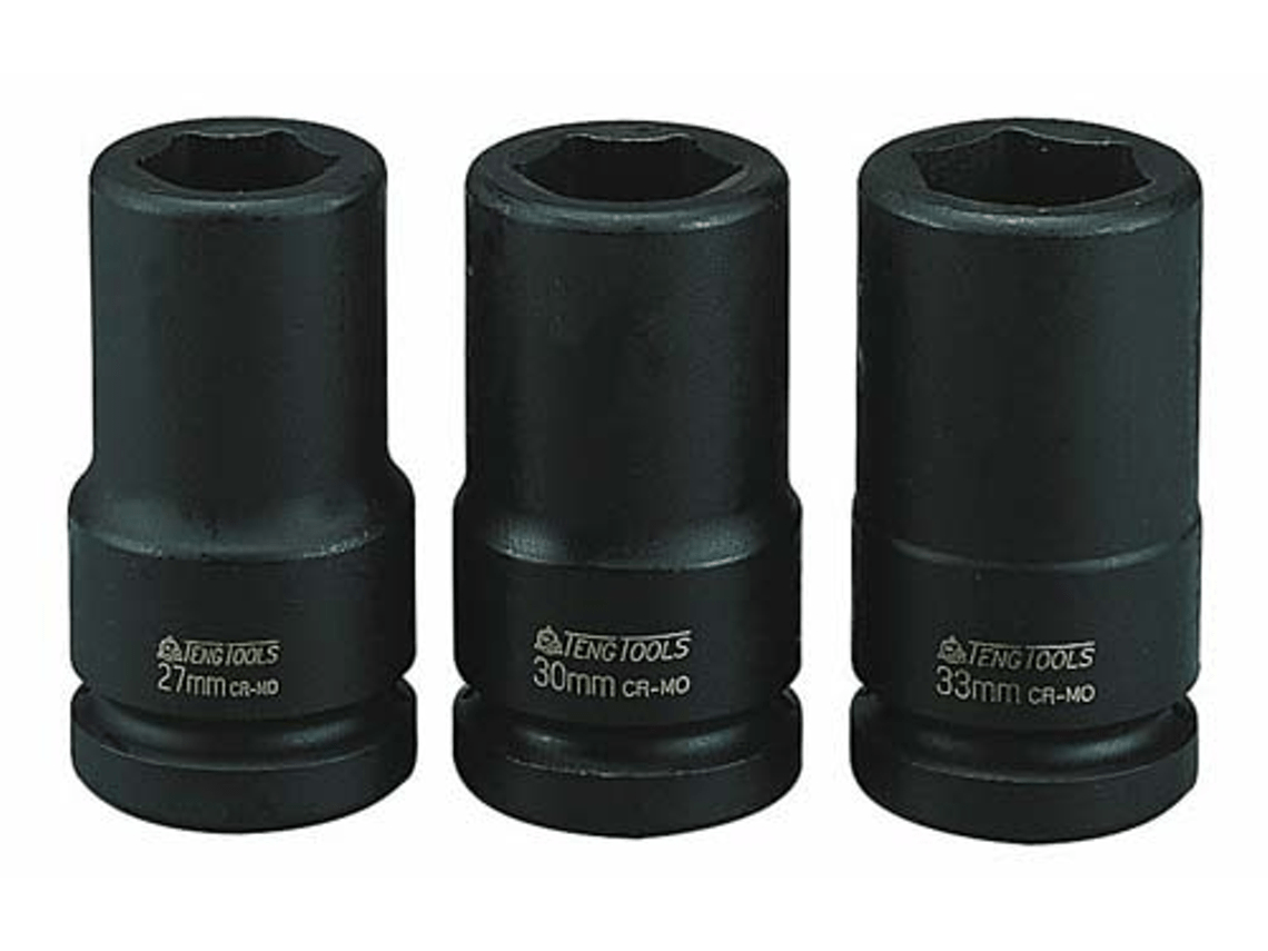 Chave De Impacto Longa 3/4" 24mm Teng Tools 940624-C