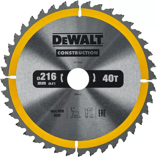 Disco Para Madeira 115 – 315 mm Dewalt DT19-QZ