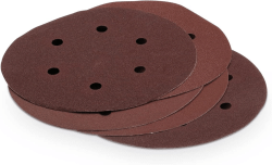 Conjunto de 5 Lixas Ø150mm Grão 120 Stayer 12462