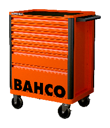 Carro de Ferramentas 7 Gavetas Bahco 1472K7- Laranja
