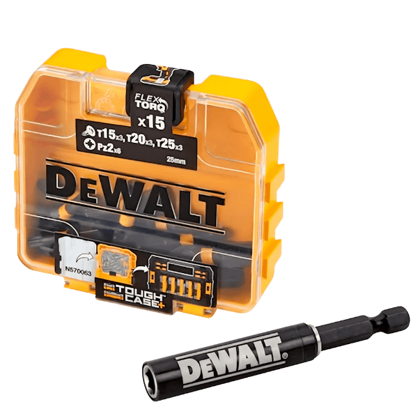 Jogo de Bits Impact Torsion 16 Pcs DeWalt DT70522T-QZ 
