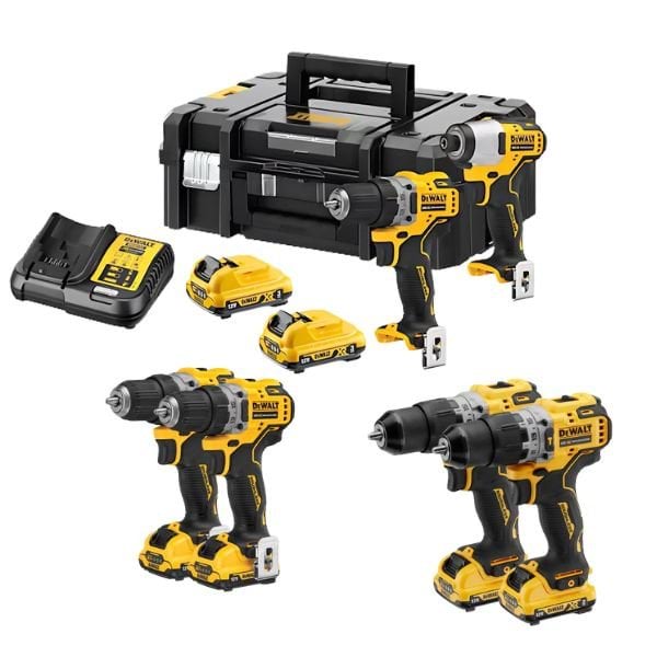 Kit Combo 6 Berbequins XR 12V DeWalt CPROF618