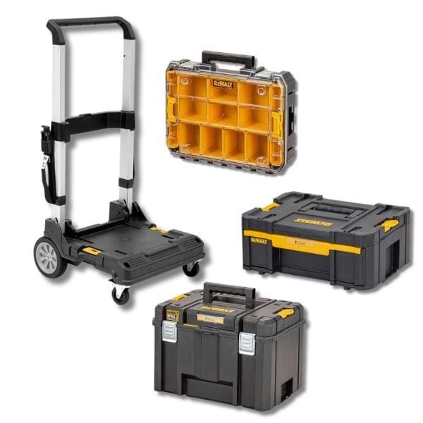 DeWalt Kit = TSTAK V + TSTAK III + TSTAK VI + Trolley TSTAK