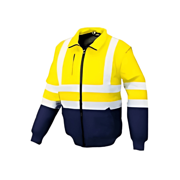 Casaco C/ Mangas Removíveis Laranja / Azul Industrial Starter 04716048