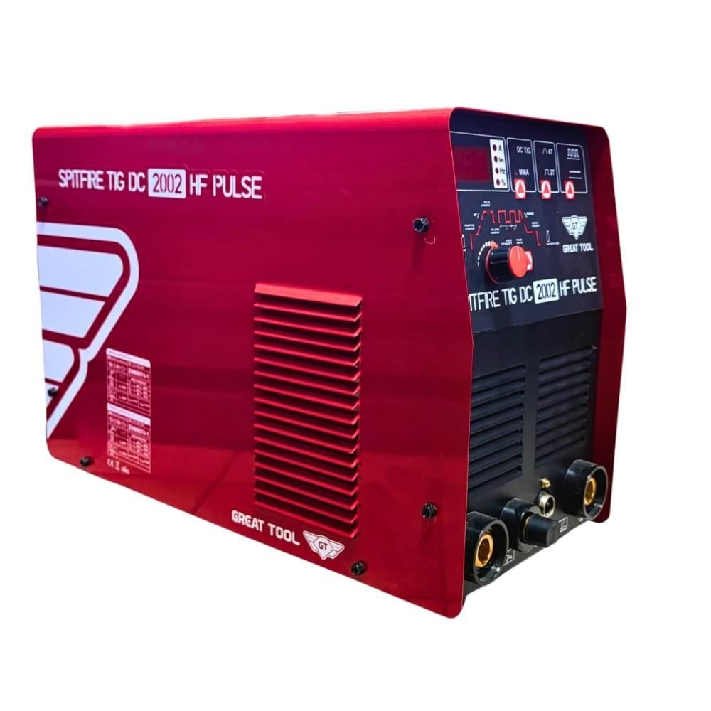 Aparelho de Soldar SPITFIRE TIG DC 2002 HF PULSE Great Tool 