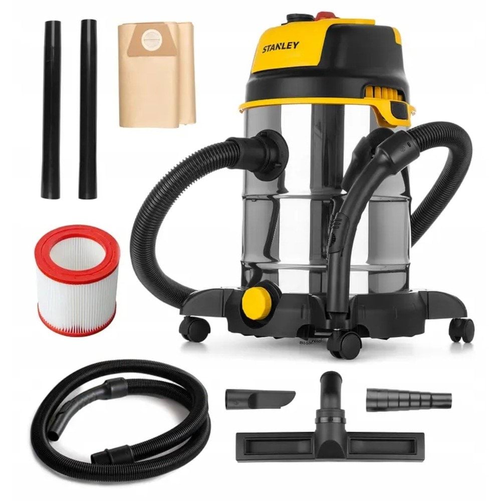 Aspirador Sólidos e Líquidos 1600W 36 l/s Stanley SXVC30XTDE