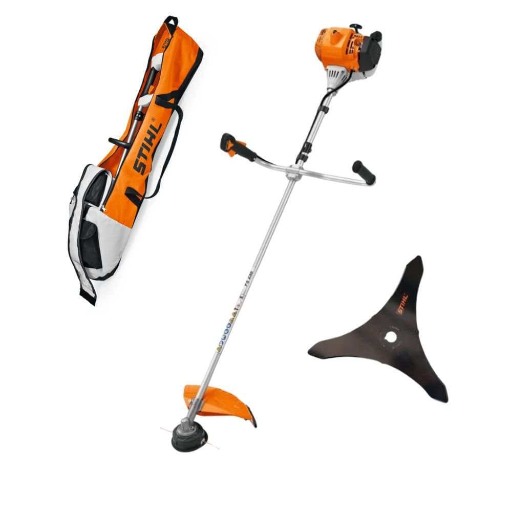 Roçadora FS 235 Gasolina c/ Fio C-26-2 + Lâmina 250mm + Bolsa de Transporte Stihl 