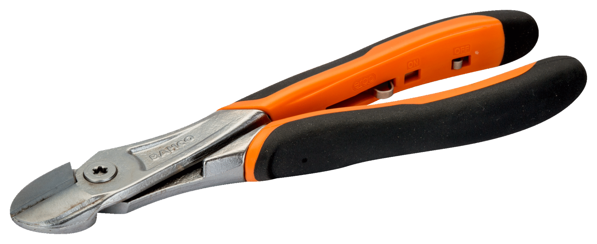 Alicate de corte diagonal Heavy Duty de alta capacidade cromado para arame duro e de piano - Bahco 21HDGC