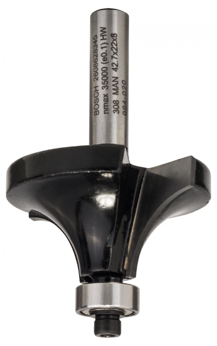Fresa Arredondar 8x 15 x 22mm Bosch 2608628345