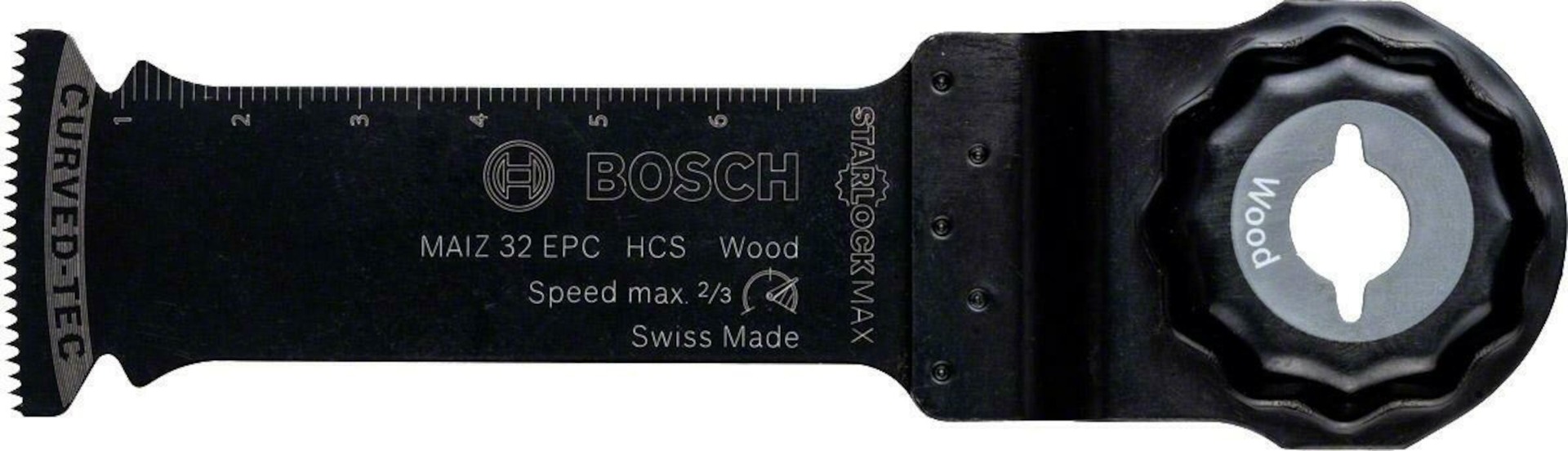 Lâmina Starlock Max MAIZ 32 EPC para madeira 32x80 mm Bosch 2608662568