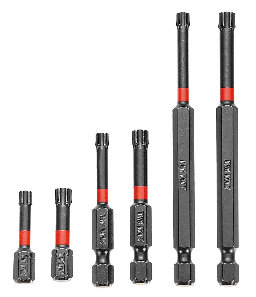 Bit de Impacto 1/4” TX27 30mm 5 Uni Teng Tools TXP3002705