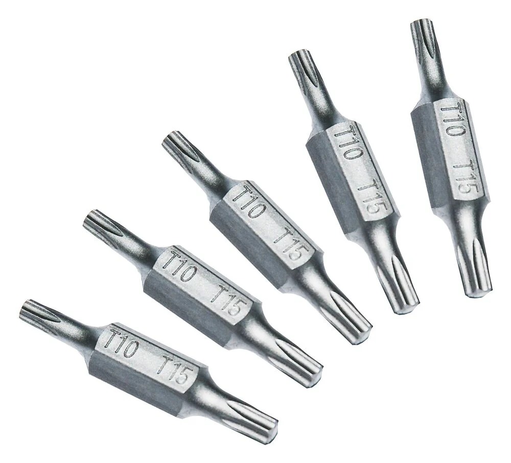 Bits 1/4” Ponta Dupla Torx T10 – T15 32mm Teng Tools TXX32101505 
