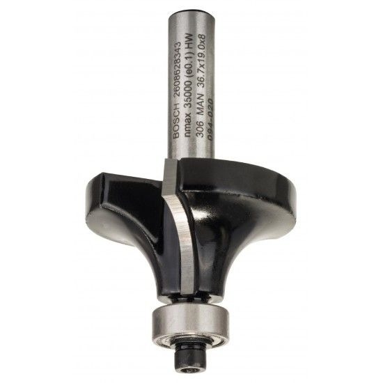 Fresa Arredondar 8x12x19mm Bosch 2608628343