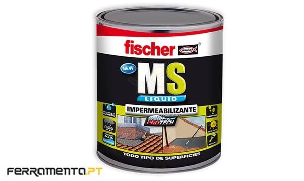 Impermeabilizante MS LIQUID Castanho 1Kg Fischer 534616