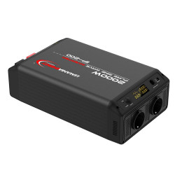 Transformador Inversor de Corrente 2000W 12V Lemania IP200