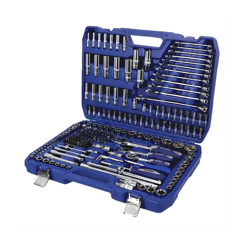 Mala de 216 Ferramentas - 1/4&Prime;, 3/8" e 1/2&Prime; Irimo 130-216-4