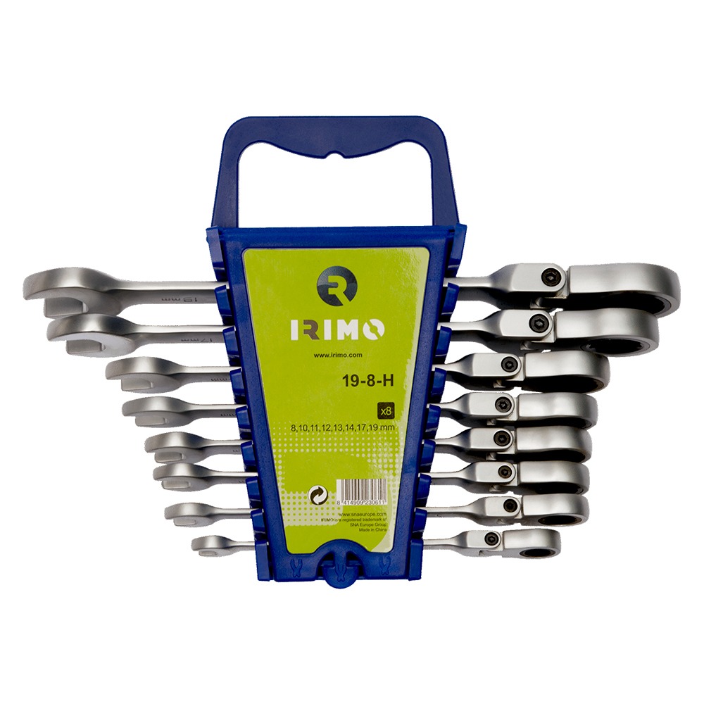 Conjunto de Chaves Combinadas 8 Pcs Irimo 19-8-H