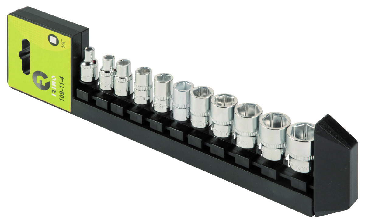 Conjunto de 11 peças de roquete de 1/4" Irimo 109-11-4