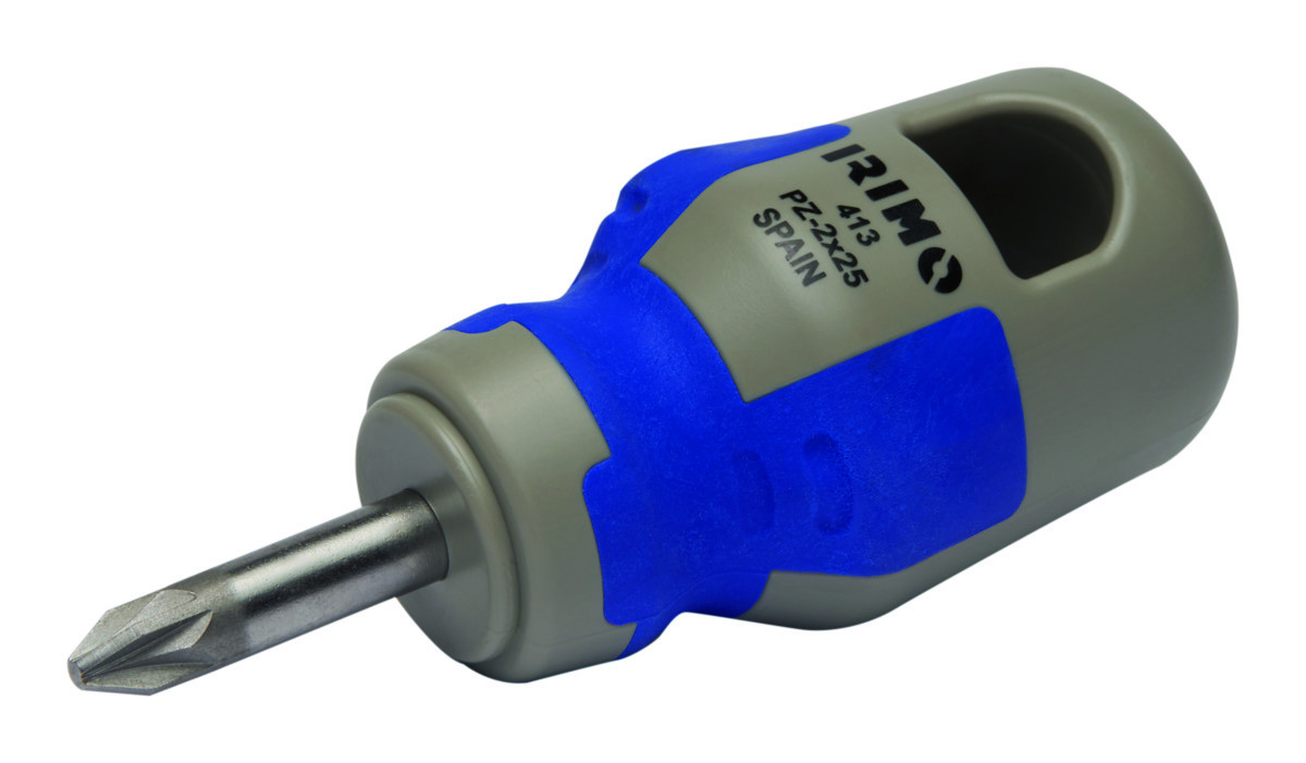 Chave de parafusos curta Pozidriv PZ 1X25 Irimo 413-1-25