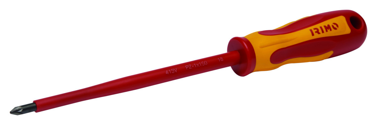 Chave de parafusos isolada Pozidriv PZ 2X175 Irimo 413V-2-175