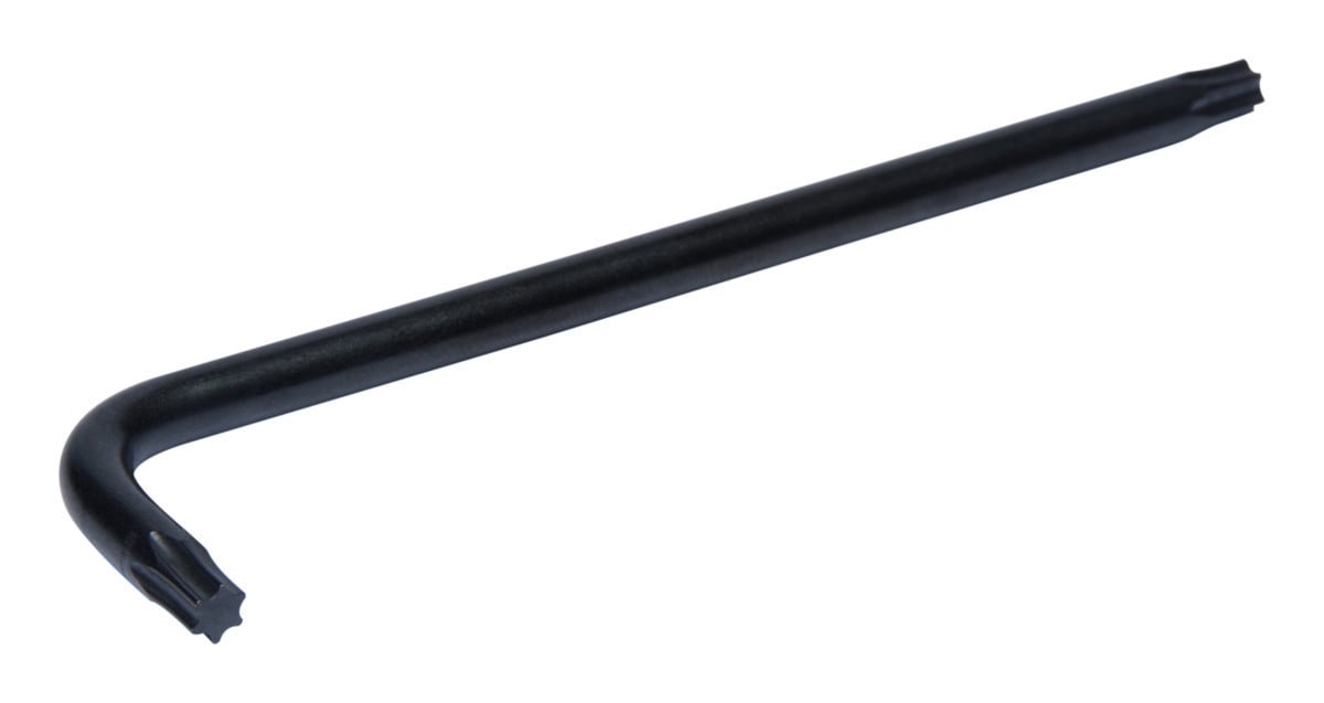 Chave torx em L com acabamento preto T40X124 Irimo 457401