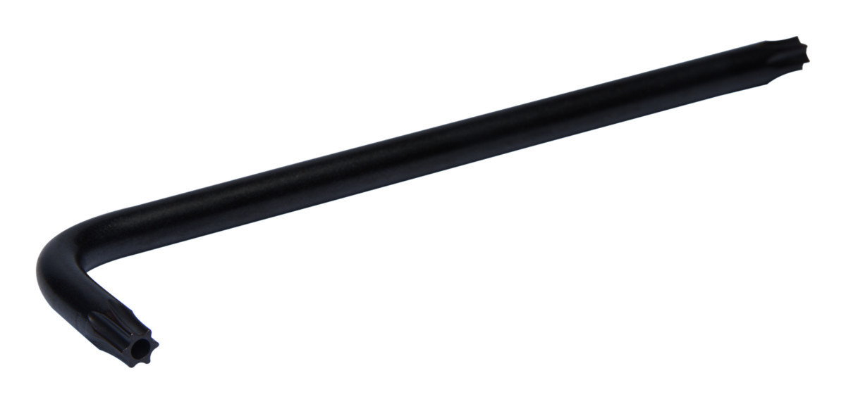 Chave torx em L inviolável com acabamento preto TR30 Irimo 454301