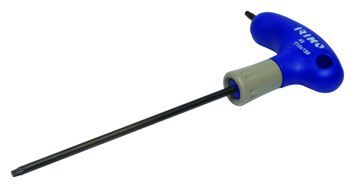 Chave de parafusos torx com pega em T T10 Irimo 46-T10-100