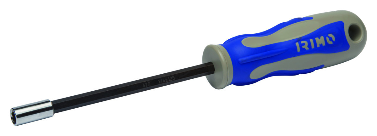 Chave de parafusos com suporte de pontas magnético para pontas de 1/4" Irimo 475-1/4-125