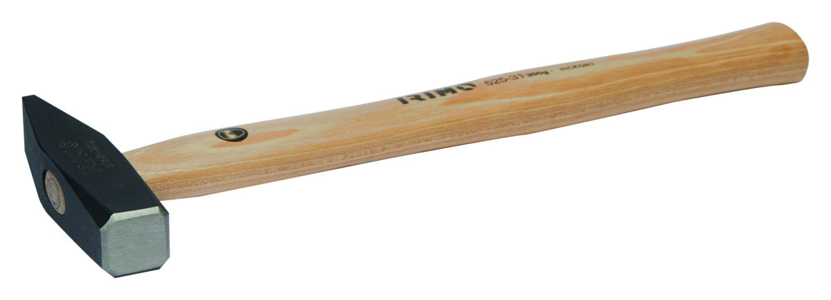 Martelo de engenharia alemã 200 g com pega de madeira Irimo 525-21-2