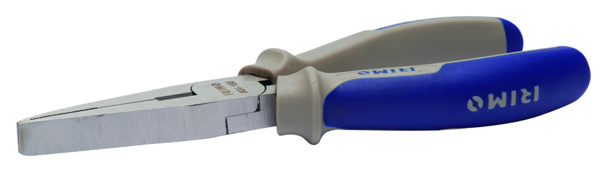 Alicate de pontas chatas de 160 mm com pegas em bimaterial Irimo 604-160-1