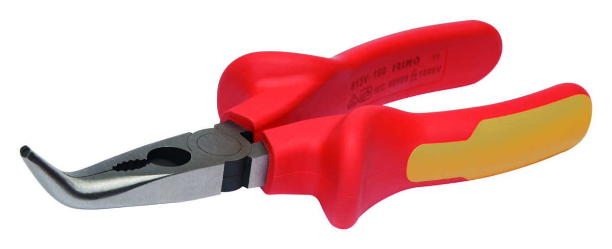 Alicate de pontas dobradas isolado 160 mm Irimo 613V-160-1