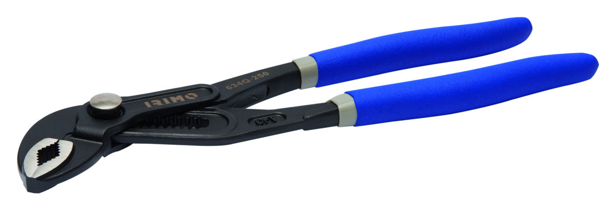 Alicate para juntas deslizantes 250 mm Botão de libertação rápida Irimo 634Q-250-1