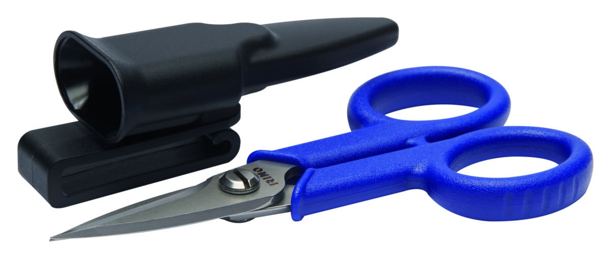 Tesoura de eletricista 5-1/2" Pegas em pvc e alta capacidade de corte Irimo 661-140-1