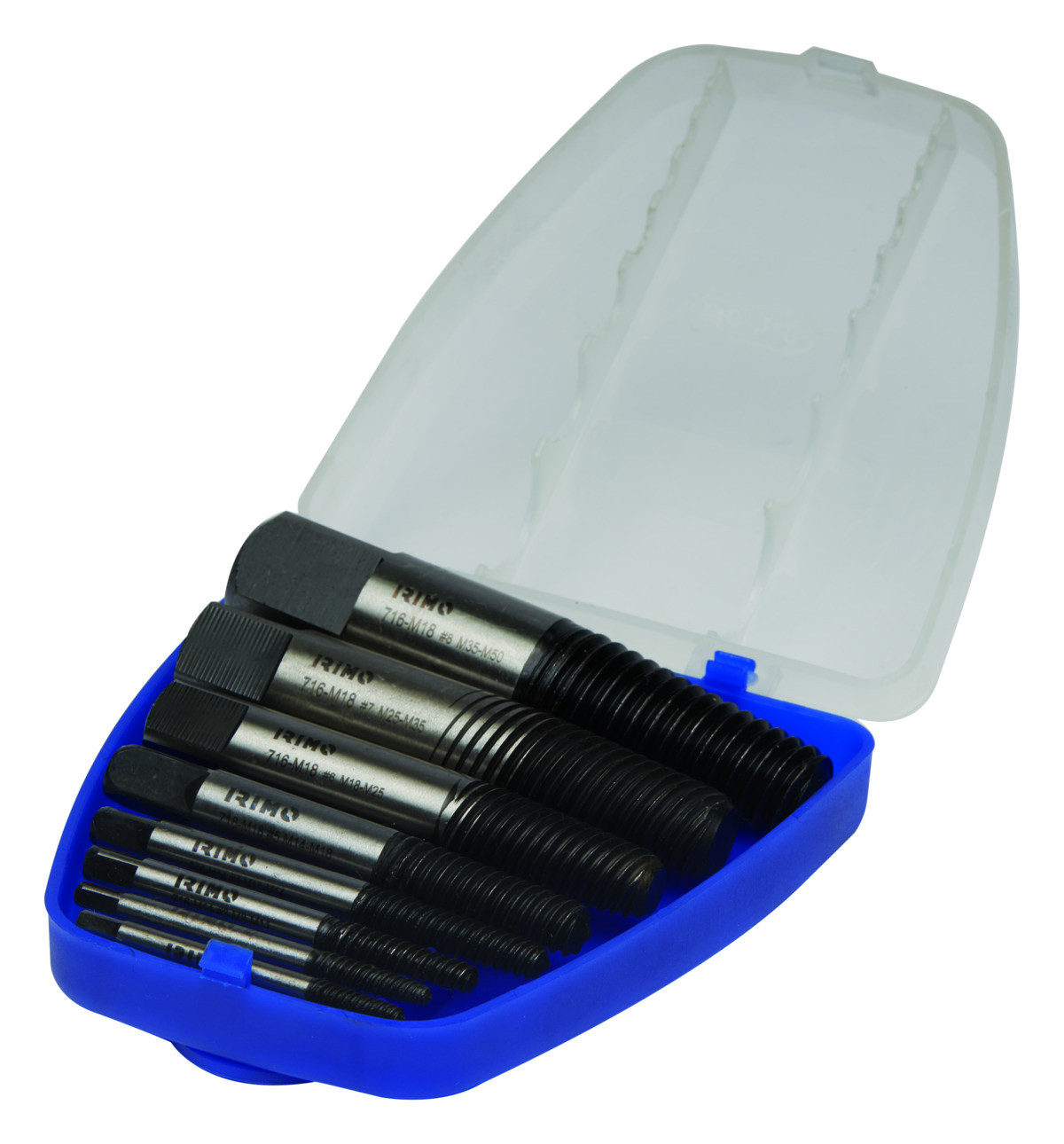 Conjunto de extrator de pernos 8 pcs, M3-M50 Irimo 716-8-1