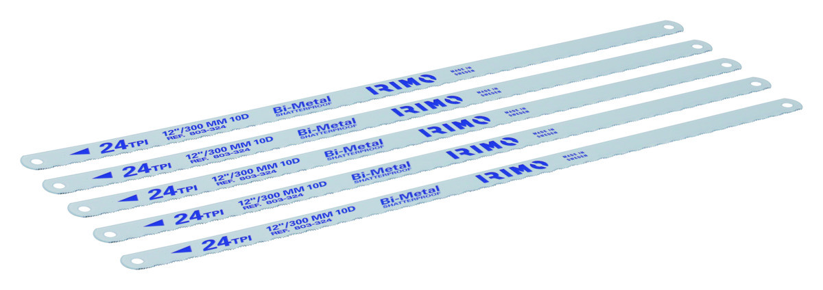 Lâmina de serrote manual bimetálica 18" 5 Pcs Irimo 803-318-5