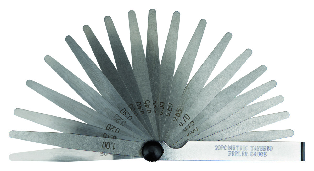 Calibradores,  0,05/1 mm 20 lâminas Irimo 971-20-1