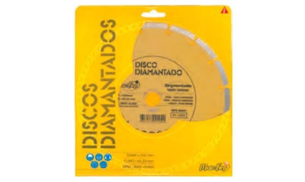 Disco Diamante Segmentado MacFer 092.0002