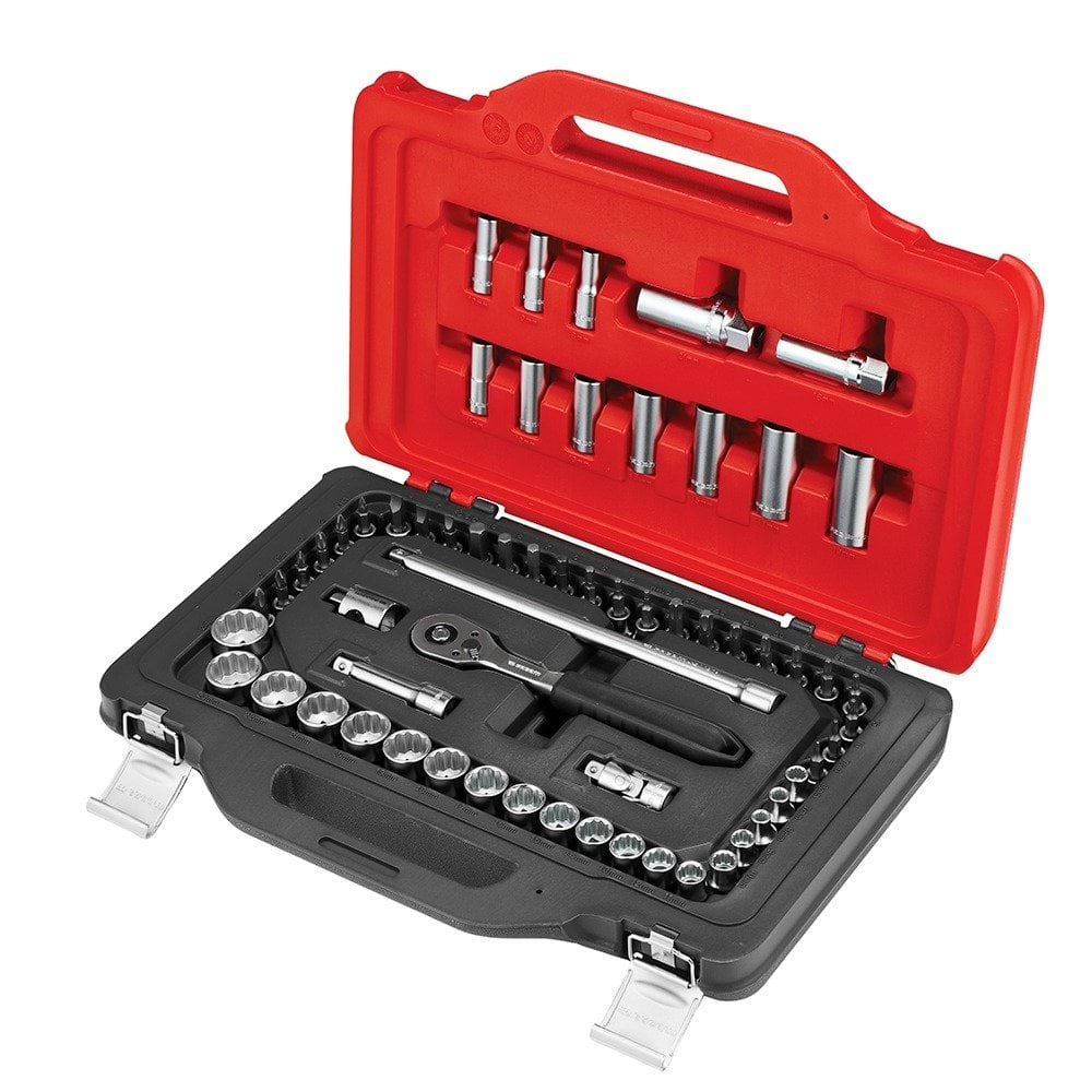 Jogo De Chaves De Caixa 3/8” 62 pcs Facom JL.151-EP62PB