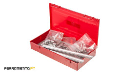 Jogo 32 Peças em Calha com Mola Teng Tools TTALU