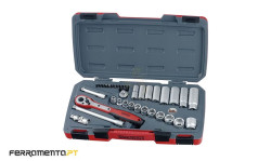 Jogo 35 Peças 3/8" Teng Tools T3835AF