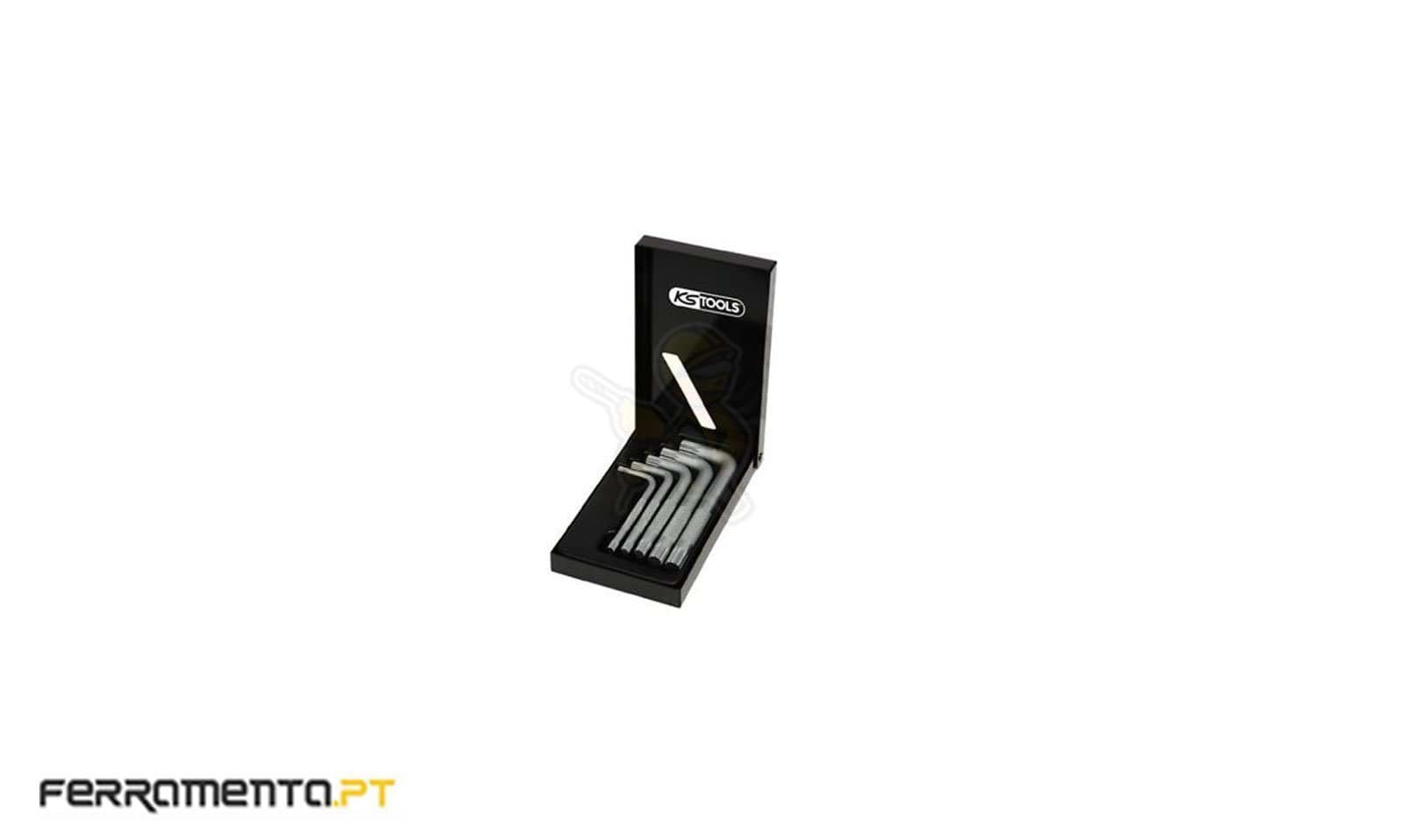 Jogo 5 Chaves XZN Curtas M5-M12 KS Tools 151.4100